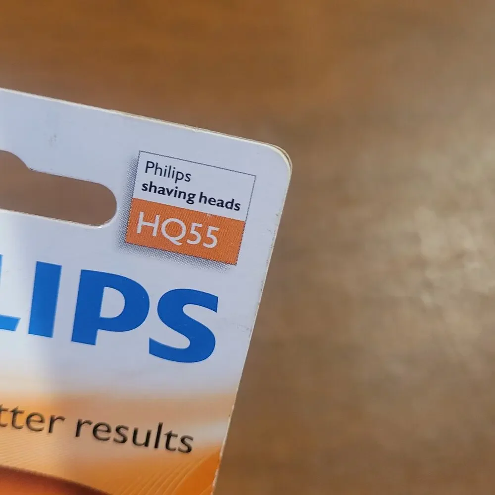 Philips HQ55 replacement shaving head New sealed